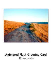 Flash Animation greeting card